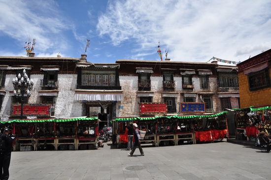 Wunderschoen ist der alte Kern von Lhasa