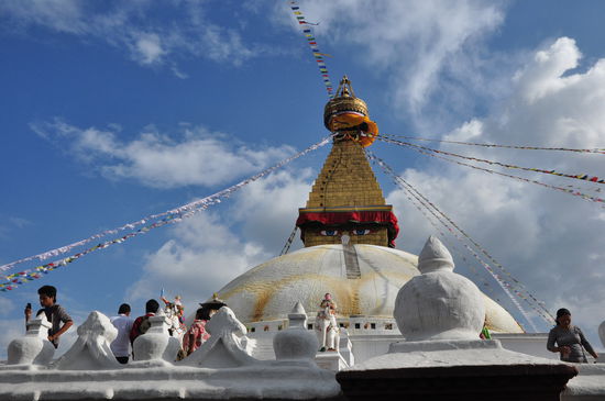Bodanath Stupa in Kathmandu