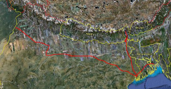 5 Wochen in Indien und Bangladesch