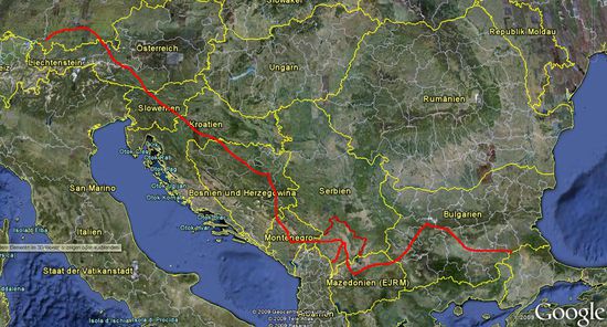 Lediglich eine Woche für die Heimreise von Istanbul