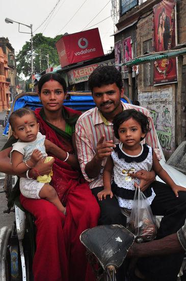Kalkutta, Indien (Photo ist auf der Straße entstanden)