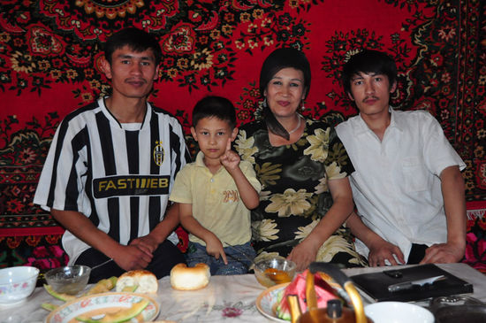 Kashgar, Xingjang/China (zum Essen eingeladen)