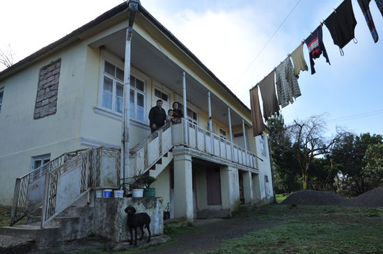 Batumi, Georgien (1 Nacht übernachtet)
Das Haus der Familie