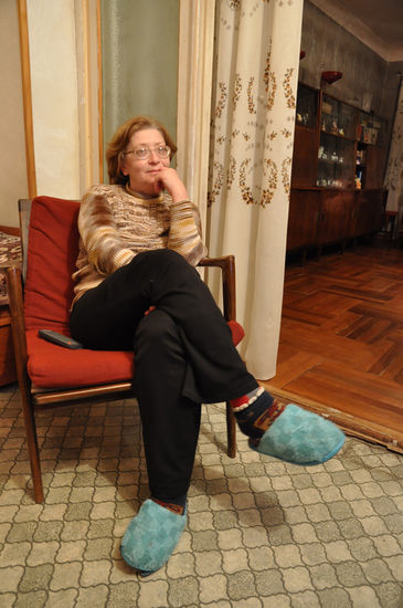 Tbilisi, Georgien (3 Nächte übernachtet)
Die Töchter der Dame waren auch da, allerdings ist das Bild verschwommen, daher dieser Upload.