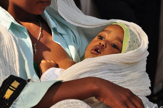 Bahir Dar, während eines religiösen Festes.