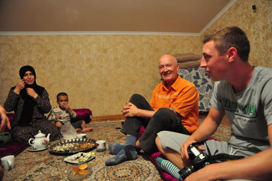 Zu Gast bei einer Familie in Doshanbe