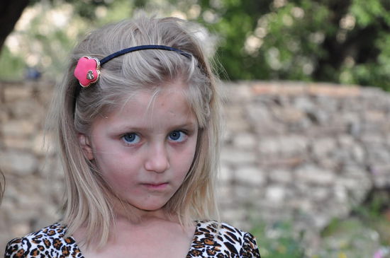 Enkelin unseres Gastgebers