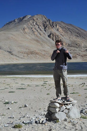 Nahezu auf der Paßhöhe auf 4300 m