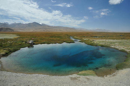 Der kleine See an dem wir unsere Mittagspause verbrachten