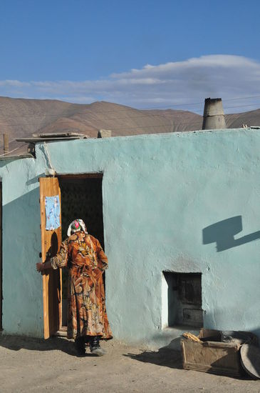Eingang zu unserem Badezimmer in Murghab