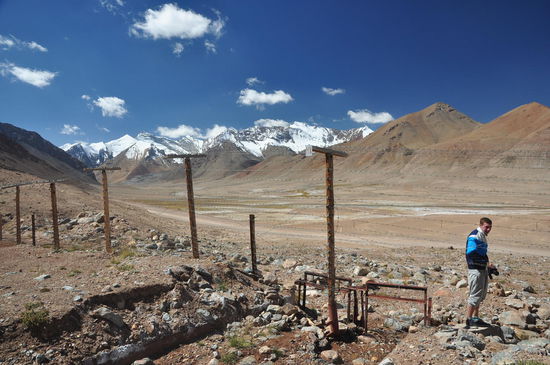 Der Zaun von der anderen Seite