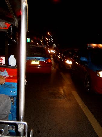 Mein Tuk Tuk von der Kao Sun Road zur Sukhumvit Road 2