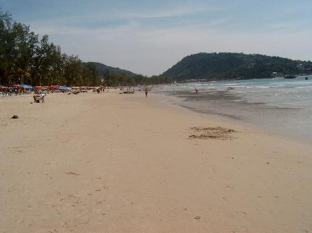 Patong Beach die andere Richtung