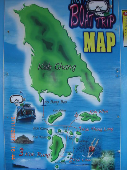 Boat Trip Map