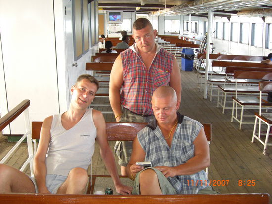 Von links nach rechts: Mike, Bernd und Peer.