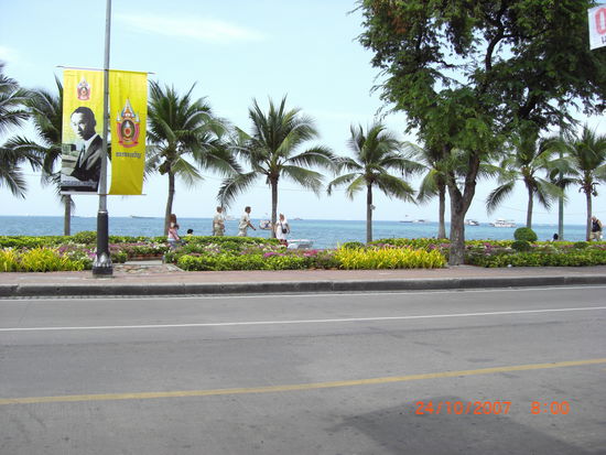 Die Promenade von Pattaya