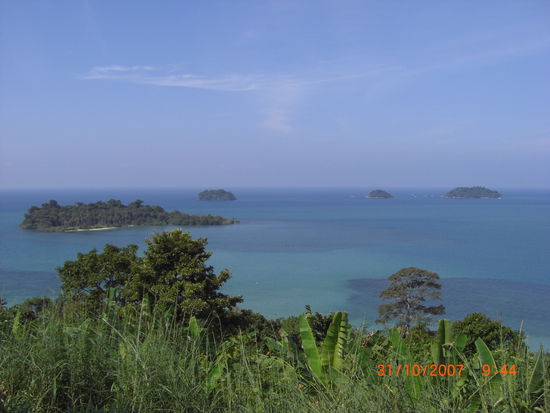 Der Seaviewpoint oberhalb meines Bungalows.