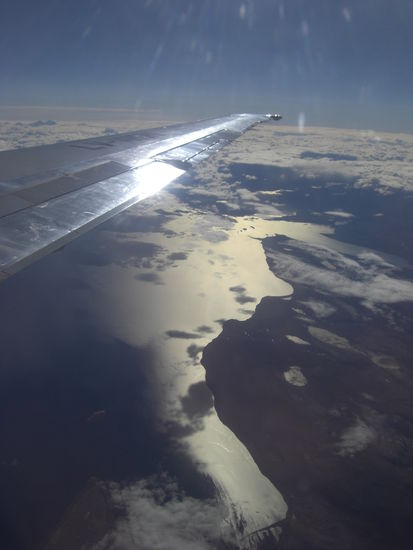 Irgendwo über Patagonien