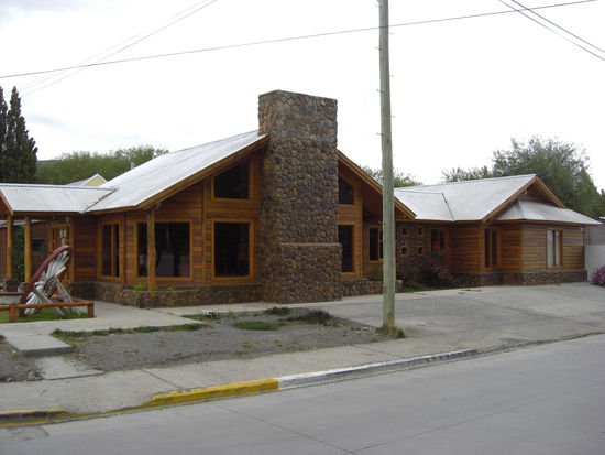 Ganz rechts das Fenster, ist unser Zimmer