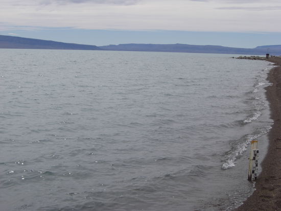 Lago Argentino, ca. 35 Gehminuten vom Zentrum entfernt