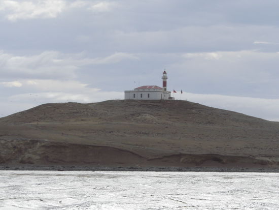 Der Leuchtturm von der Insel Magdalena