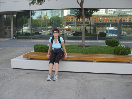 Ingrid schon ganz geschafft. Pause muss sein.
Ganz viele Bussis an Erin und Robin!