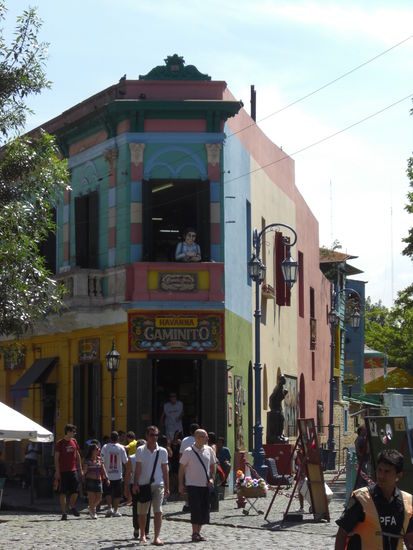 Wohl das meisstfotografierte Haus in La Boca. Und ich war dabei 