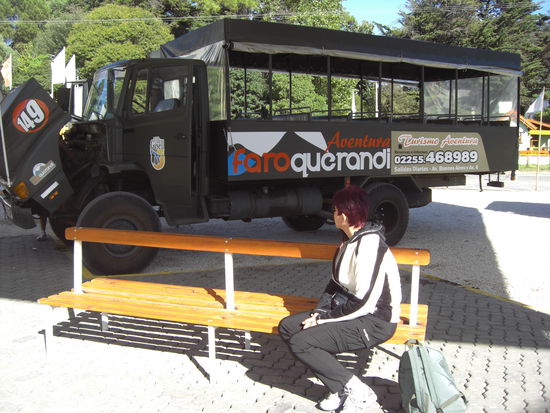 Unser Truck in die Duenen