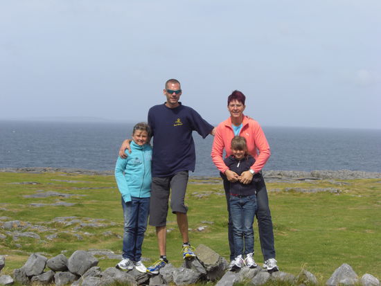 Windig und kalt war es schon. Ca 15 Grad.