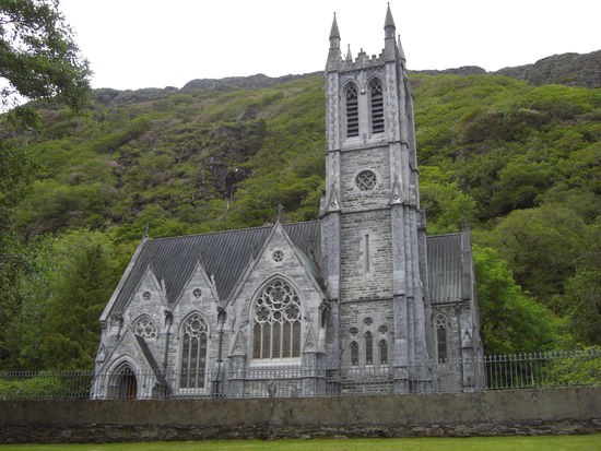 Die "Kathedrale" von Kylemore Abbey
