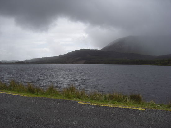 Und da war er doch, der kurze Regenschauer...