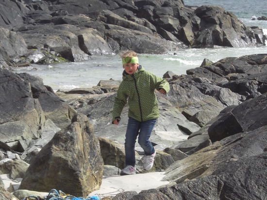 Unsere Juengste auf "Abwegen" 