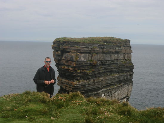 Wie es hinter mir runtergeht, will wohl keiner wissen 