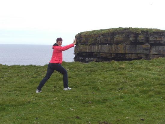 Nen halben Meter hat Sie bestimmt geschafft 