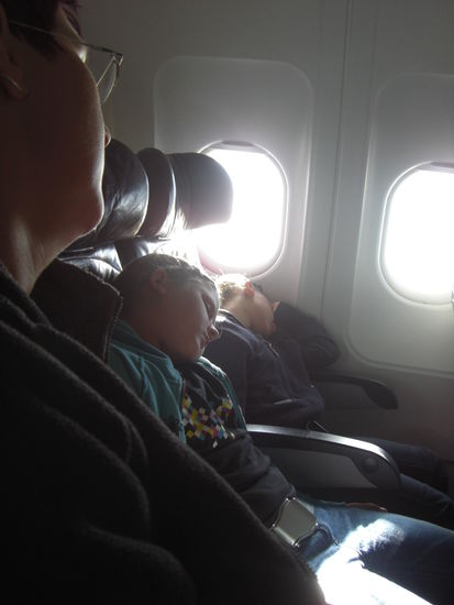 Den Start nach Hause hatten meine Damen leider verschlafen 