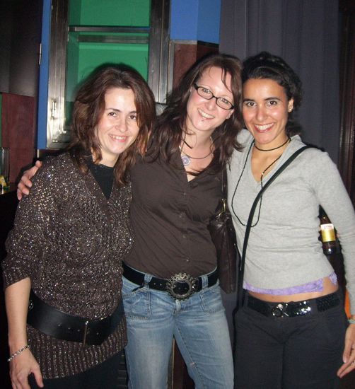 Susanne links, Ima rechts von mir