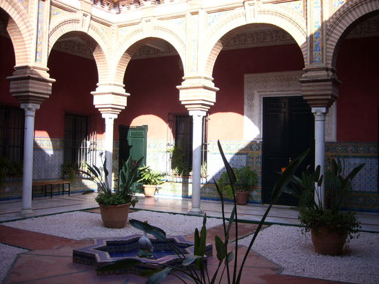 Die Schule fuer Gaertner; mal wieder mit traumhaftem Innenhof