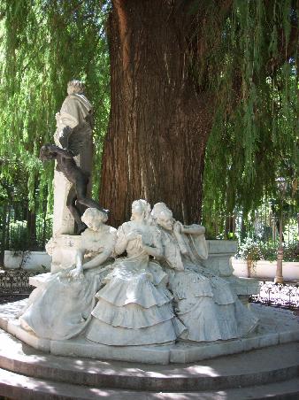 Dem Poeten Becquer gewidmwt, dessen Dichtung von Liebe handelt. Die drei Frauen repraesentieren die Stationen der Liebe: gefundene Liebe, in Liebe und verlorenen Liebe.