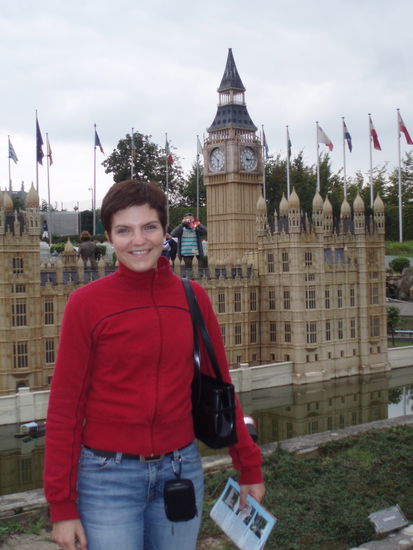 Endlich bringt man einmal den Big Ben UND mich auf ein Foto *;o)