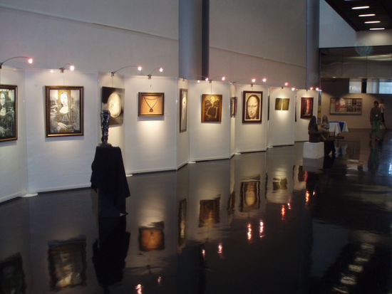 Mona Lisa Ausstellung im Parlament