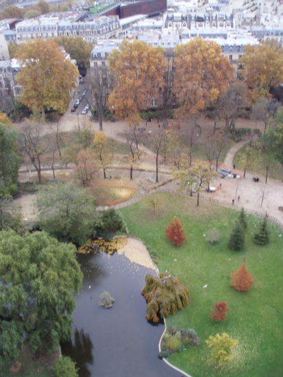 Park neben dem Eiffelturm