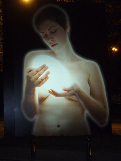 "Plakat" hinterm Grand Place