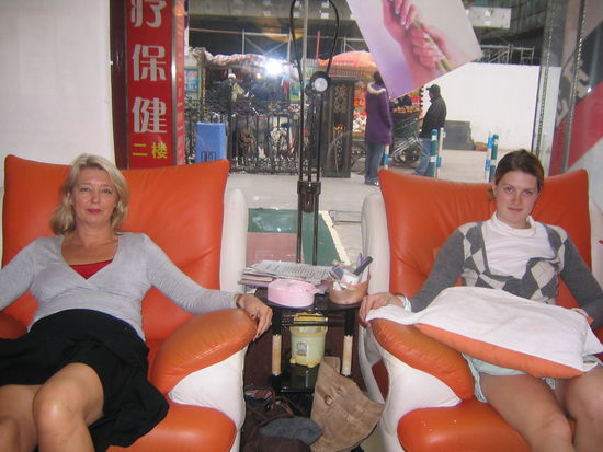 Einen Tag Verwöhnung pur war mit im Program.