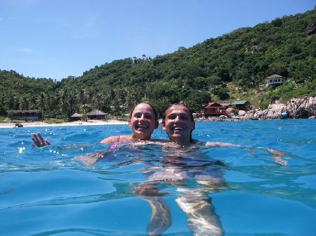 Kristallklares Wasser, 31 Grad, beste Voraussetzungen zum Tauchen