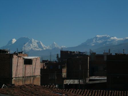 Ausblick von meinem Hostal