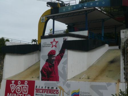 El Commandante Chavez ueberall