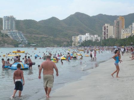 Strand nahe Santa Marta