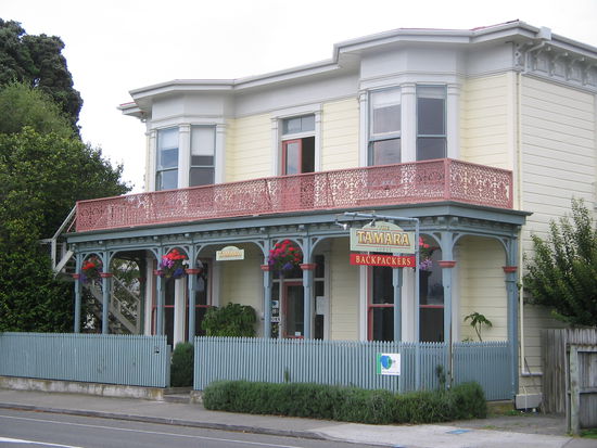 Liebe Gruesse nach Marbach...das war unser Hostel in Wanganui