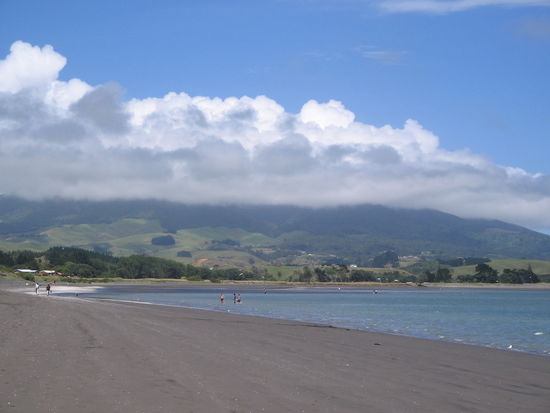 Beach in Raglan
