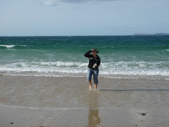 ...war doch bissle im Meer...